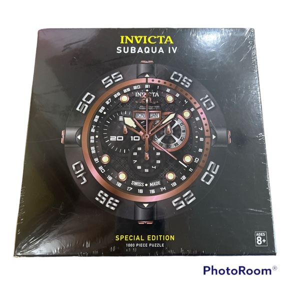 NEW Invicta Subaqua IV 1000 Piece Round Collectors Puzzle Discounted Shipping - Picture 1 of 2